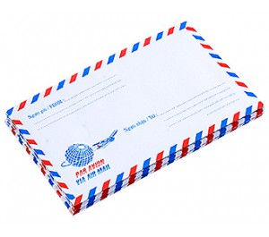 Bao thư bưu điện sọc