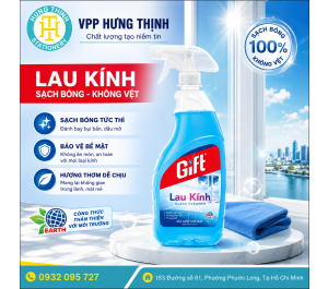 Nước lau kính Gift Chính Hãng 540ml