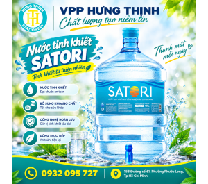 Nước Tinh Khiết Satori 19L