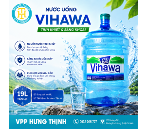 Nước Uống Vihawa 19L Bình Tinh Khiết Chính Hãng