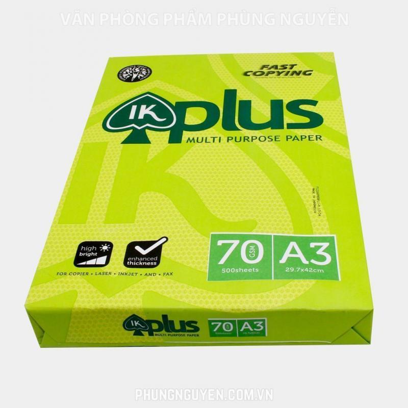 Giấy IK PLUS A3 70 GSM