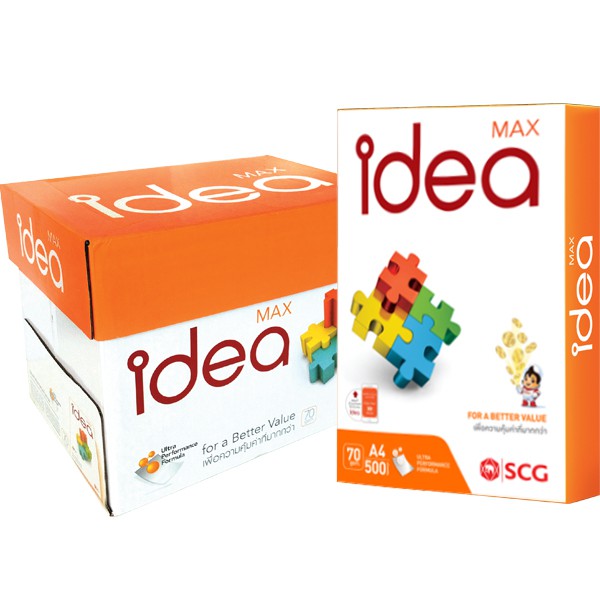 Giấy IDEA A4 70gm 500 tờ