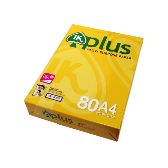 giấy IK PLUS A4 80GSM