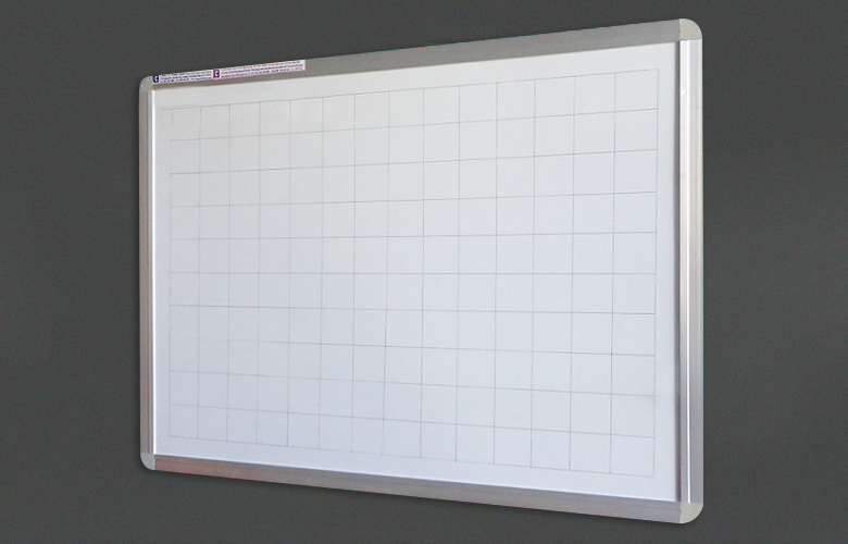 Bảng từ trắng 0.8x1.2m có ô li