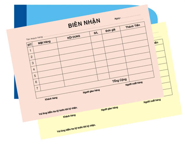 BIÊN NHẬN FORD