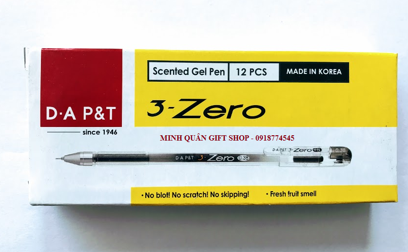 bút bi gel Dong A zero 038