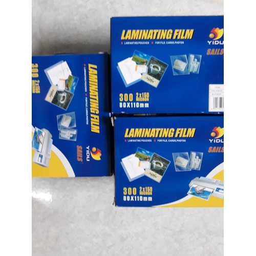 Giấy ép plastic khổ bằng lái + CMND