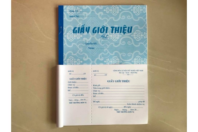 Giấy giới thiệu