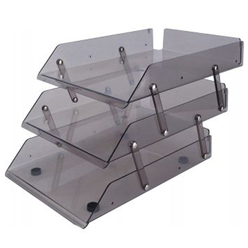 kệ mica trong 3 tầng trượt