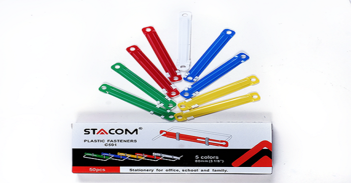 kẹp acco nhựa stacom