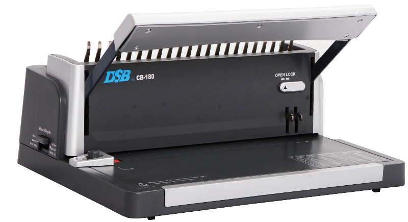 Máy đóng gáy lò xo nhựa, kẽm DSB