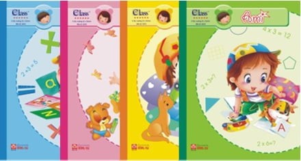 Vở Class Ami 96tr 4 Ô Ly 0371
