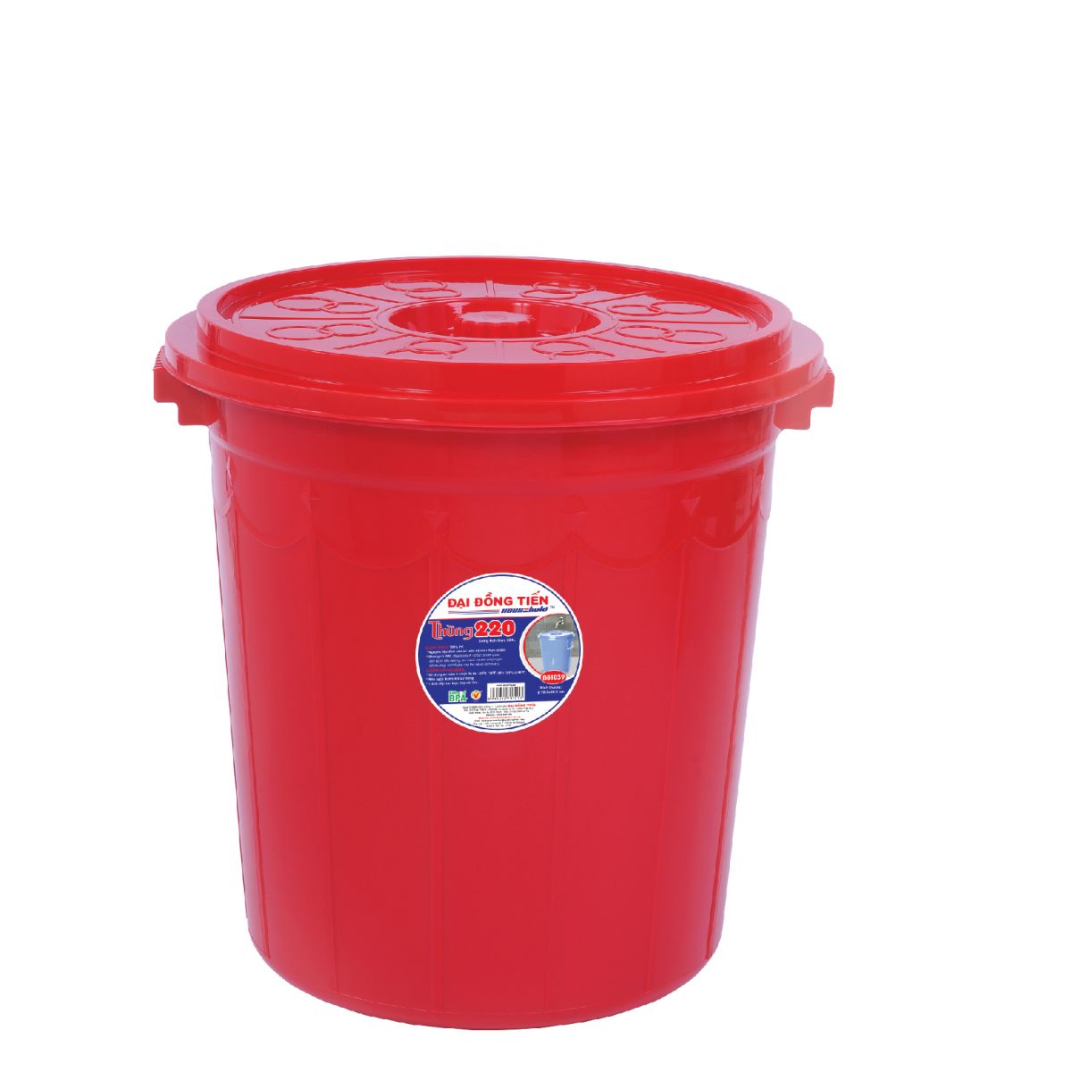 Xô đựng nước bằng nhựa